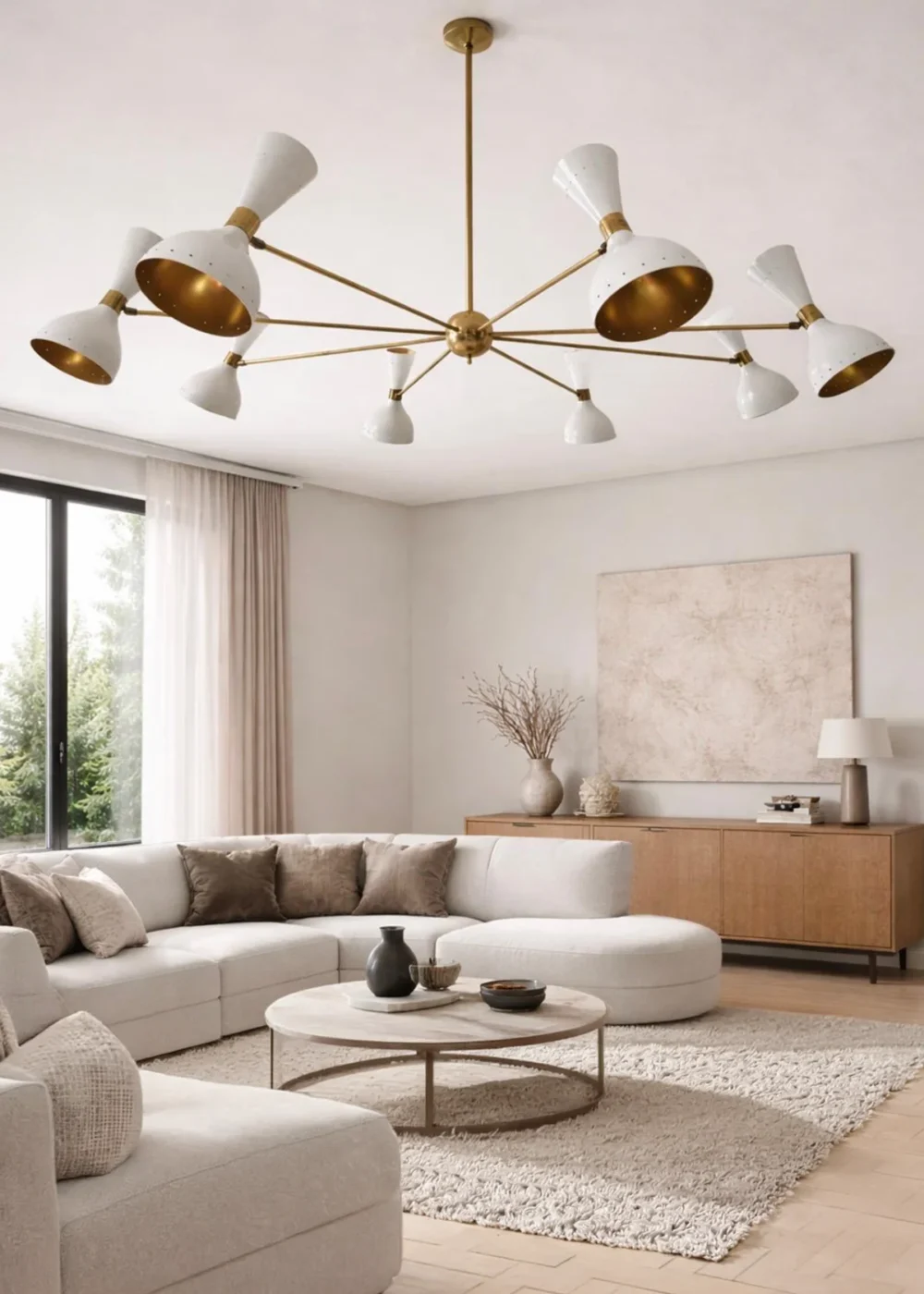 MOONLIGHT MEDIUM CHANDELIER